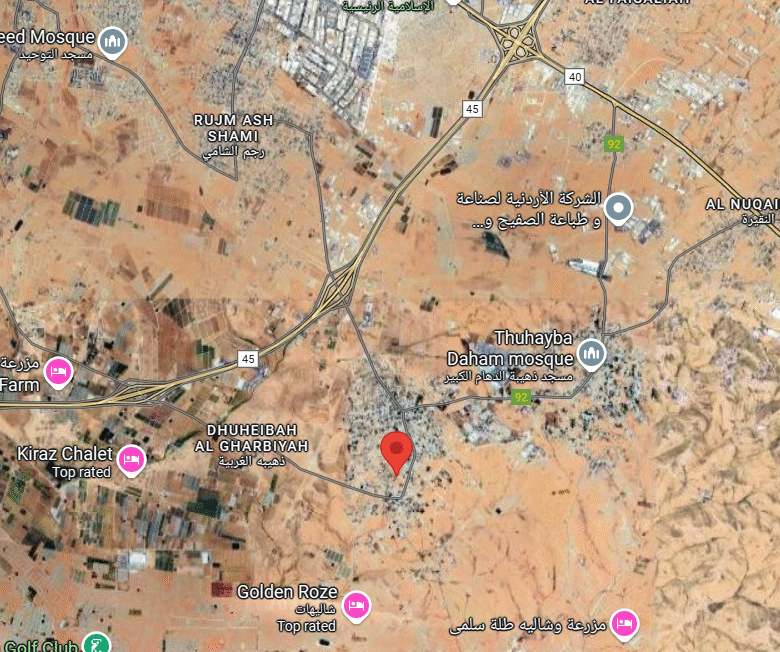 ارض للبيع في الذهيبة الشرقية مساحتها 388 م